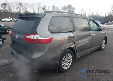 2015 Toyota Sienna Xle 8 Passenger from USA, damaged, VIN 5TDYK3DC9FS640975